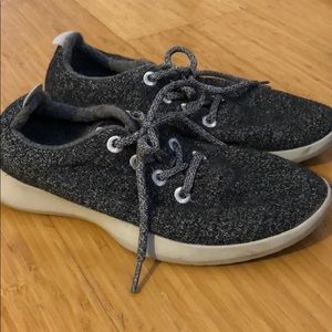 Used grey allbirds in size 9